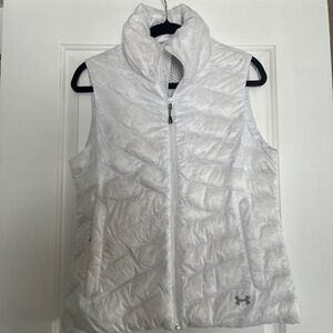 Under Armour Women’s White Down Vest Size S